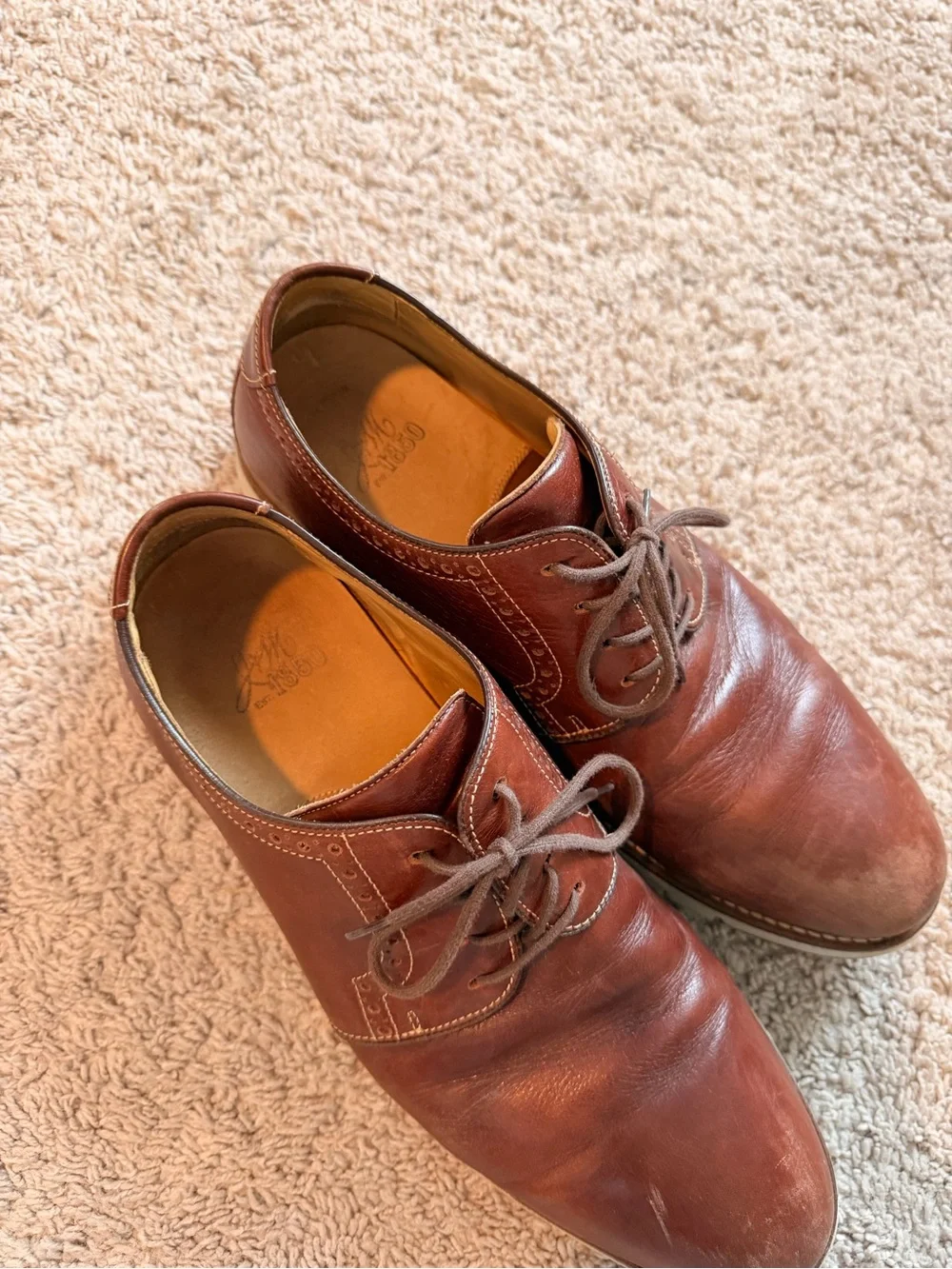 Johnston & Murphy classic brown